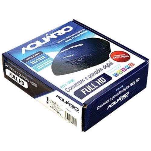 CONVERSOR GRAVADOR DIGITAL Tv Dtv-5000 Aquário