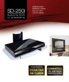 SUPORTE DVD C/PRATELEIRA SD-250i